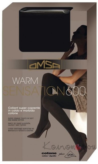 Теплые колготки OMSA Warm Sensation 600